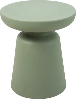 Produktbild von Beistelltisch 'Posio' Sofatisch 44xØ40 cm indoor outdoor Kunststoff rund Grün