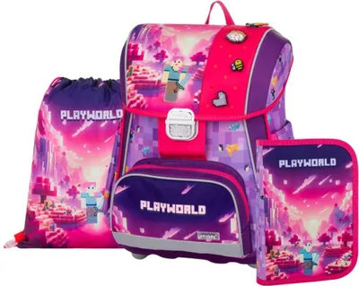 Produktbild von OXYBAG Schulset 3-teilig Premium Playworld Girl