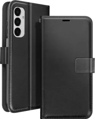 Produktbild von Mayaxess, Samsung Galaxy A16 Wallet Case Standfunktion mit Handschlaufe, Schwarz