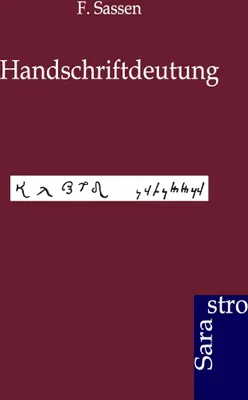 Produktbild von Handschriftdeutung