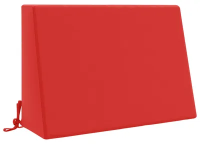 Imagen del producto de Cojín de respaldo SOEST 100% Poliéster Rojo 60 x 20 x 40 cm
