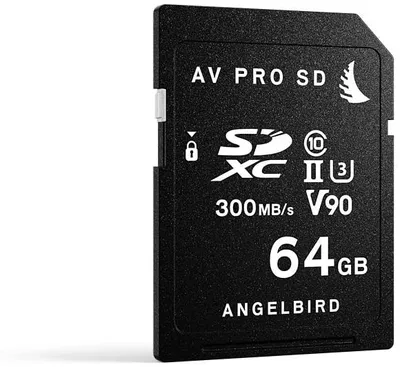 Produktbild von Angelbird Technologies AV PRO SD MK2 V90 64 GB SDXC UHS-II (AVP064SDMK2V90)