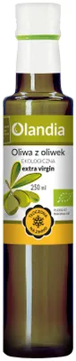 Zdjęcie produktu dla OLIWA Z OLIWEK EXTRA VIRGIN250 ml - OLANDIA