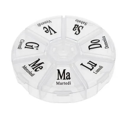 Produktbild von Medikamentenbehälter-Koffer-Box-Organizer 7 Tage