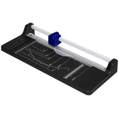Produktbild von DESQ 99312 Rollschneidemaschine – 32 cm Schnittlänge – bis zu 8 Blatt – A4