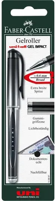 Zdjęcie produktu dla Mitsubishi żelowa kulka UB GEL IMPACT czarna BK