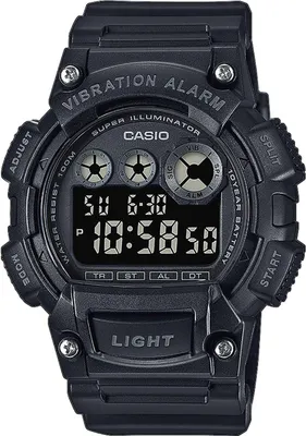 Image de Montre numrique Casio W-735H-1BVEF noire