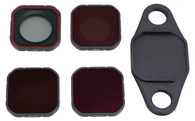 Image de Kit de filtres ND CPL pour caméra d'action Pro 2, accessoires, polariseur, ND8, ND16, ND32, filtres à densité neutre pour objectif avec boîtier de rangement