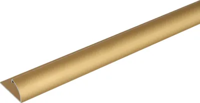 Produktbild von Alberts Abschlussprofil | Aluminium, goldfarbig eloxiert | 1000 x 24,5 x 13,5 mm