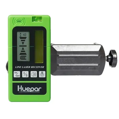 Obrázek produktu pro Detektor laserového nivelačního přijímače, detekce pulzní čáry, vhodný pro vnitřní i venkovní použití, zelené tělo