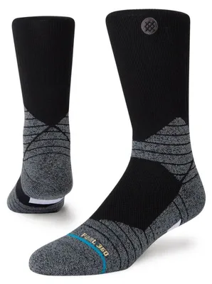 Image de Chaussettes Stance Icon Sport Crew Noir
