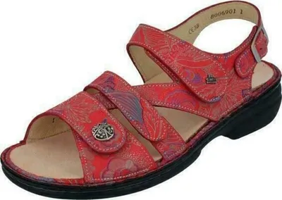 Produktbild von Finn Comfort Gomera Damenschuhe, bequeme Sandale, Leder, Rot, NEU - Damenschuhe Sandale bequem / lose Einlage, Rot, leder (shibu)