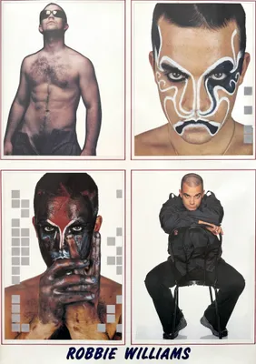 Productafbeelding van Robbie Williams - Take That - Poster - 64x90 cm