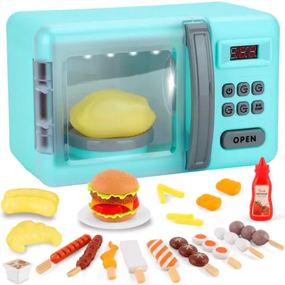 Produktbild von Mikrowellenspielzeug für Kinder mit Licht Sound Küchenspielset