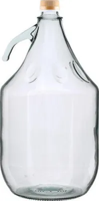 Produktbild von Gärballon Flasche Glasballon Weinballon Glas Ballon Glasflasche 3L NEU