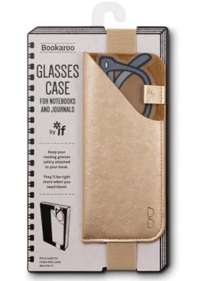 Produktbild von Bookaroo Glasses Case - Gold
