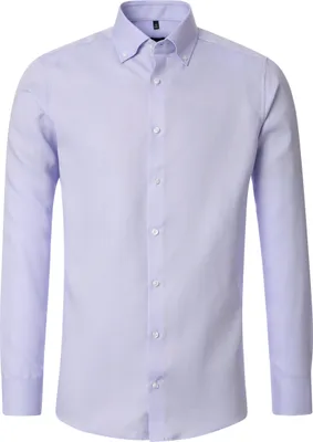 Produktbild von VENTI Herren Businesshemd Langarm Button-Down Modern-Fit Lila 41