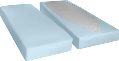 Obrázok produktu pre Elastické rýchlo nasadzovacie prestieradlo – 90 x 200 x 30 – modré