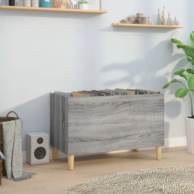 Immagine prodotto di The Living Store Armadio a pannelli Sonoma grigio 74,5x38x48 cm materiale legno