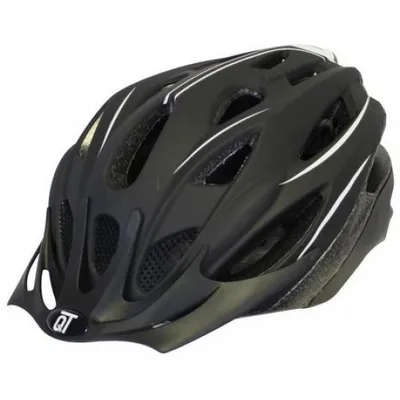 Produktbild von Cycle Tech Fuse Fahrradhelm Unisex  - M (54 - 58 cm) - Mattschwarz-Weiß