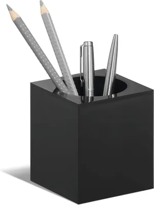 Produktbild von DURABLE Stifteköcher CUBO, 772201 schwarz