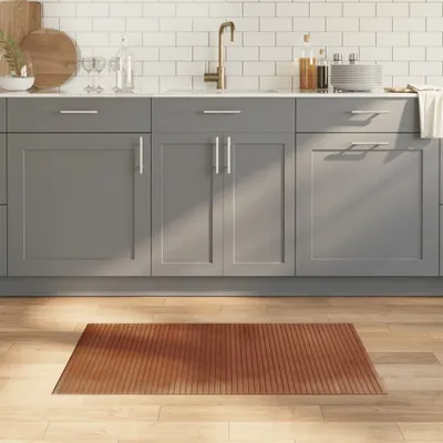 Produktbild von Best Möbel Teppich Rechteckig Braun 60x100 cm BambusDesignerteppiche - 2024 Neu