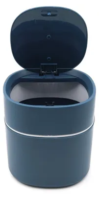 Immagine prodotto di Piccolo cestino da tavolo con coperchio (blu)