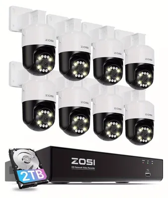 Produktbild von 4K-Überwachungskamerasystem – IP-Kamera – Überwachungskamera – CCTV-Kamera – Außenkamera