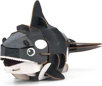 Immagine prodotto di Balena puzzle 3D di Mieredu - giocattolo educativo di cartone per bambini