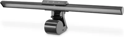 Produktbild von Monitorlampe – Schreibtischleuchte – Bildschirmbeleuchtung – Stufenlos dimmbar – 44,7 cm – Schwarz