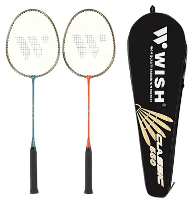 Image de Ensemble de badminton - 2 raquettes, volants inclus