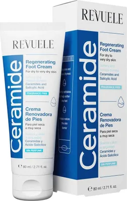 Zdjęcie produktu dla Revuele – regenerujący krem do stóp z ceramidami, 80 ml