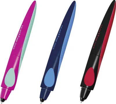 Produktbild von Herlitz Rollerball Pen My.Pen Assorted Colours, Stick Pen, Mehrfarben, Blau, Kunststoff, Ambidextrös, Tinte auf Wasserbasis