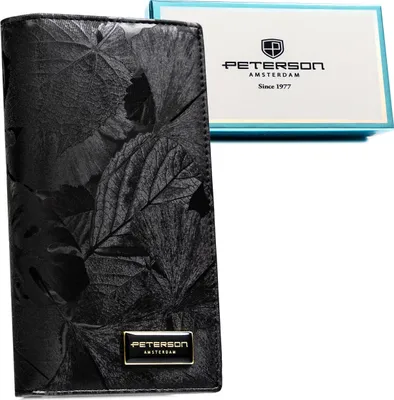Produktbild von Damen Geldbörse Leder+PU PTN PS1431-MLF-2524 Schwarz