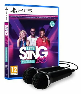 Obrázok produktu pre Ravenscourt Let's Sing 2023 + 2 Mics, PlayStation 5, Očakávané hodnotenie, Stiahnuť