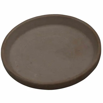 Image de Dessous de plat SPANG, rond, Ø 14x2 cm, en terre cuite marron