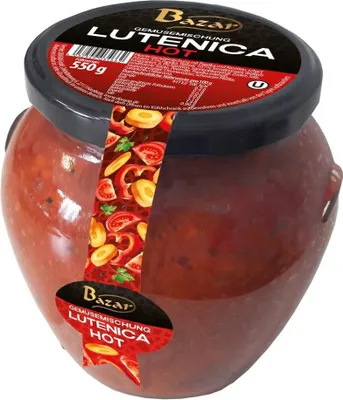 Produktbild von Bazar Lutenica hot 550g
