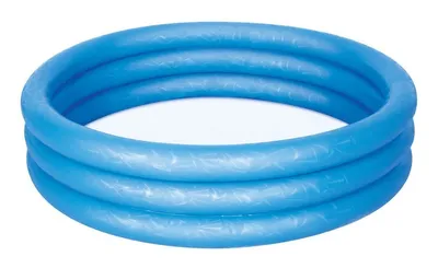 Produktbild von Aufblasbares Kinderplanschbecken, blau, 102 x 25 cm, BESTWAY + Reparaturflicken