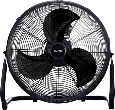 Obrázek produktu pro Stojací ventilátor Elite YFL-0318BL, 65W, 50,8 cm, 3 rychlosti, 3 lopatky, černý