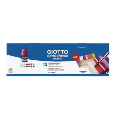 Produktbild von Giotto Decor Mehrfarbige Teardrops 12 Piezas 25 ml (12 Stück)