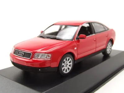 Produktbild von Maxichamps 940017100 Audi A6 1997 rot 1:43