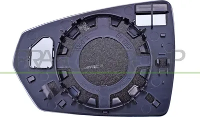 Produktbild von PRASCO Spiegelglas Außenspiegel Rechts für VW POLO (AW1, BZ1) Konvex VG0257523