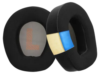 Produktbild von kwmobile 2x Kunstleder Ohr Polster für JBL Quantum 300 / Quantum 200 Ohrpolster - Ersatz Ohrpolster - Kopfhörer Ersatzteile - Kopfhörer Ersatzpolster