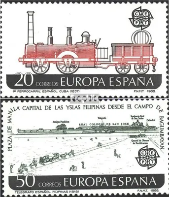 Produktbild von Briefmarken Spanien 1988 Mi 2828-2829 (kompl.Ausg.) postfrisch Kunsthandwerk