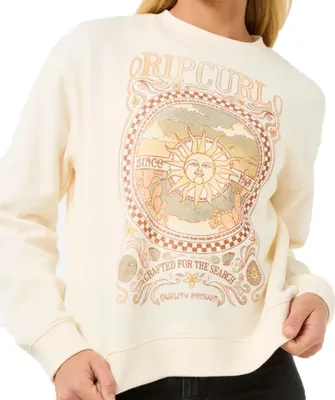 Obrázek produktu pro RIP CURL Dámská mikina Luna Relaxed bone M