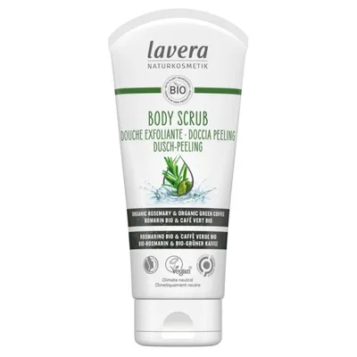 Produktbild von lavera Body Scrub with Organic Rosemary and Green Coffee 200ml