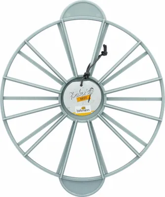 Immagine prodotto di Birkmann Bakers Best Tortenteiler & Auskühlgitter, Kuchenteiler, Kuchengitter, Kunststoff, Ø 26 cm, 424678