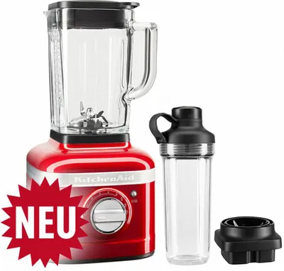 Produktbild von KitchenAid 5KSB4034ECA, Tischplatten-Mixer, 1,4 l, Pulsfunktion, Eis-Crusher, 0,91 m, 1200 W