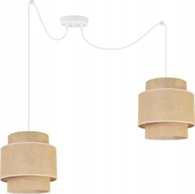 Produktbild von Hängelampe, Deckenleuchter, Lampenschirm, Boho Juta