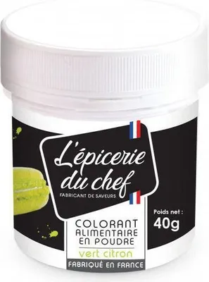 Zdjęcie produktu dla Barwnik spożywczy w proszku 40 g - limonkowa zieleń